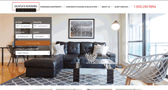 Desktop Screenshot of oliviashousing.com